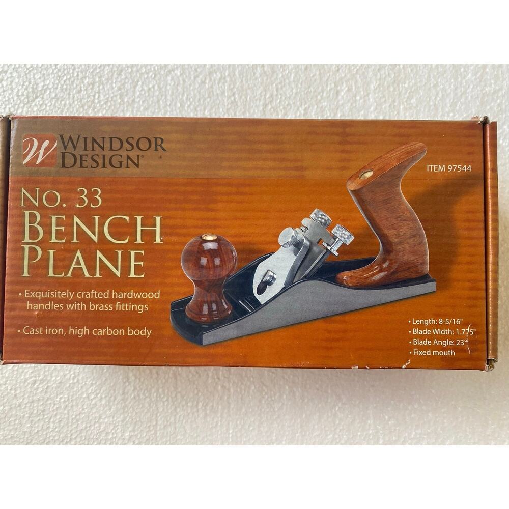 Windsor Design No. 33 Bench Plane (Item 97544), primarily sold by Harbor Freight
